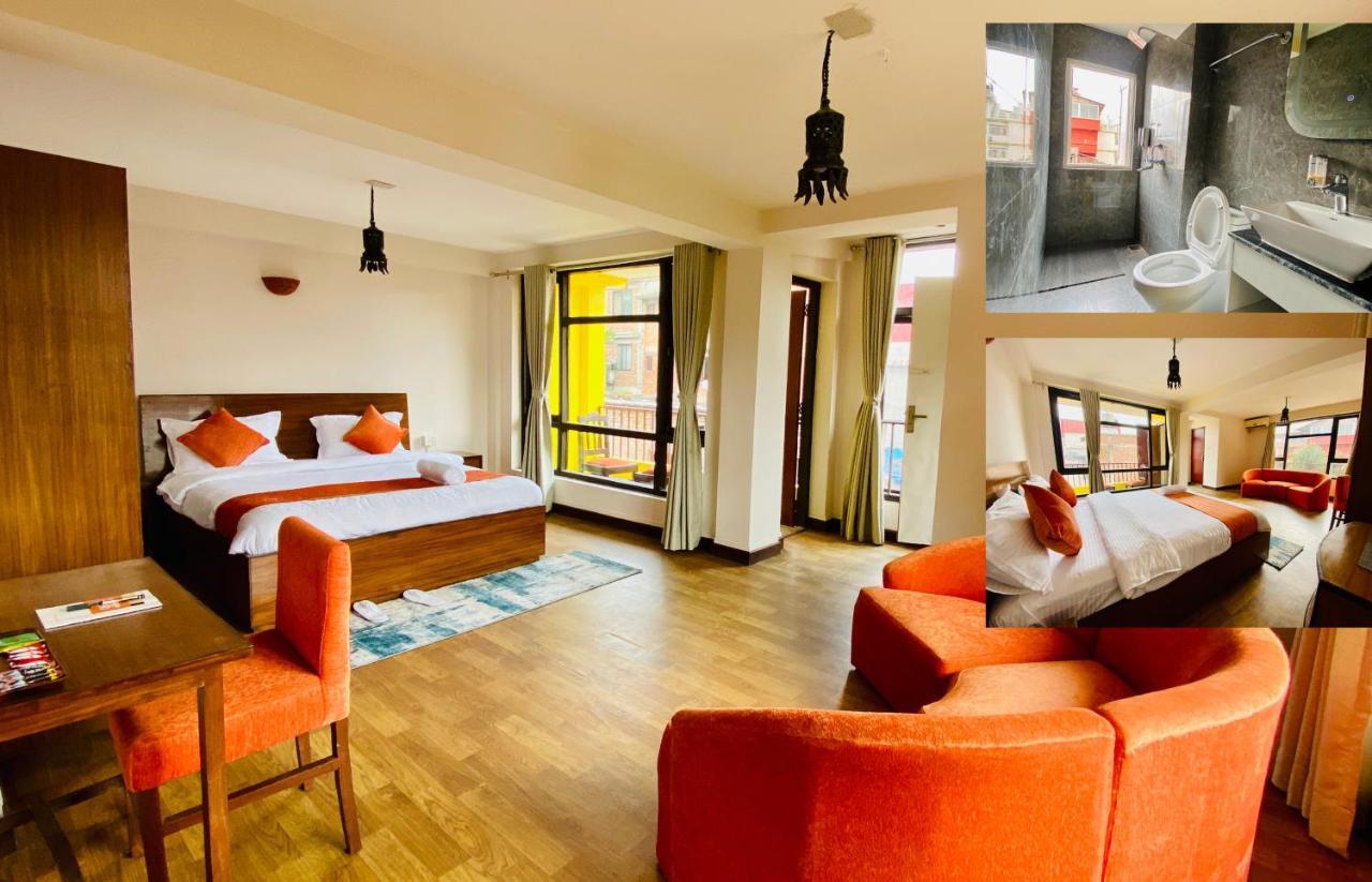 Hotel Pala Катманду Экстерьер фото